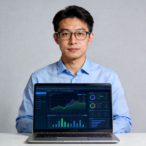 数据可视化工程专家工作头像照片