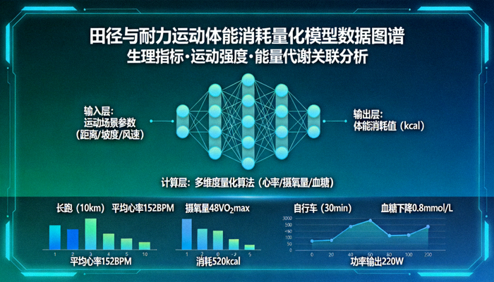 田径与耐力运动体能消耗量化模型数据图谱