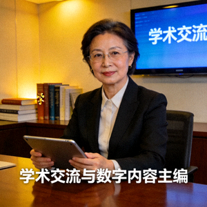 学术交流与数字内容主编照片