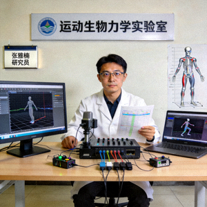运动生物力学专家张雅楠研究员工作肖像